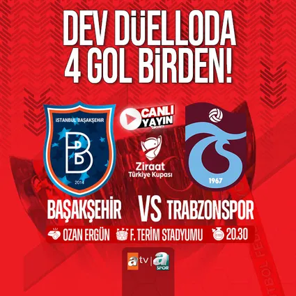 Başakşehir - Trabzonspor | ZTK CANLI YAYIN