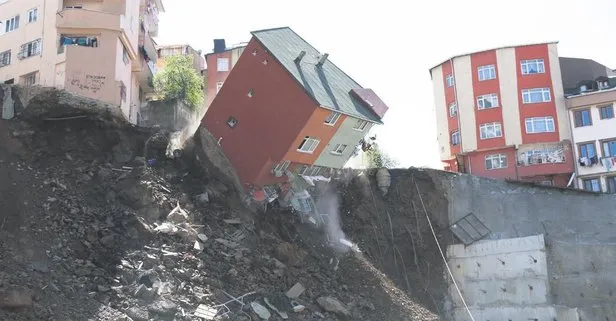 Kağıthane’de bina çöktü! 21 bina boşaltıldı