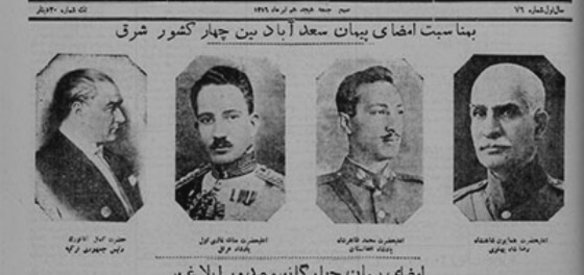 SADABAT PAKTI İMZALANDI