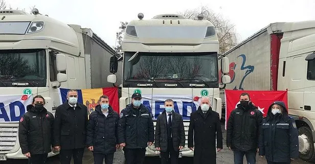 AFAD’ın yardım tırları Ukrayna’da
