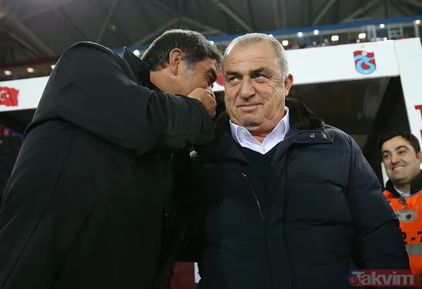 Trabzonspor Galatasaray karşılaşması nefes kesti! İşte maçtan kareler... - 13