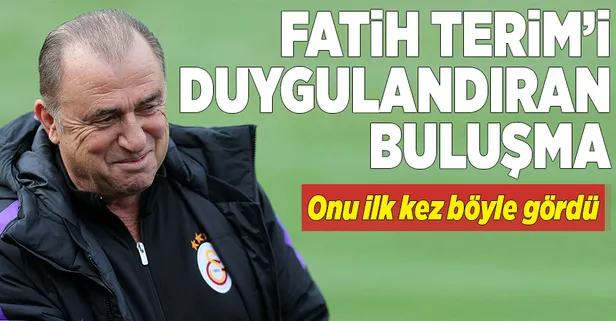 Fatih Terim'i duygulandıran buluşma