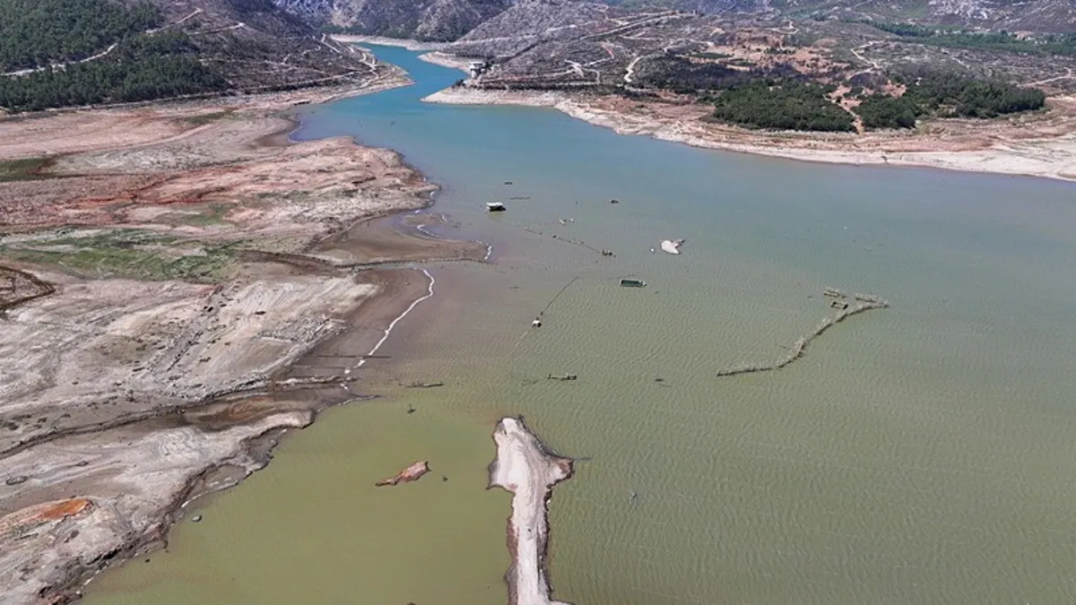 İzmir’in can damarı Tahtalı Barajı alarm veriyor