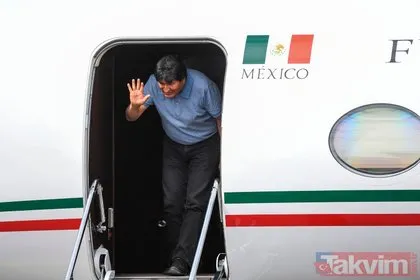 İstifa eden Bolivya Devlet Başkanı Evo Morales Meksika’da