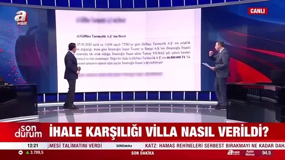 İBB soruşturmasındaki MASAK raporu A Haber'de!
