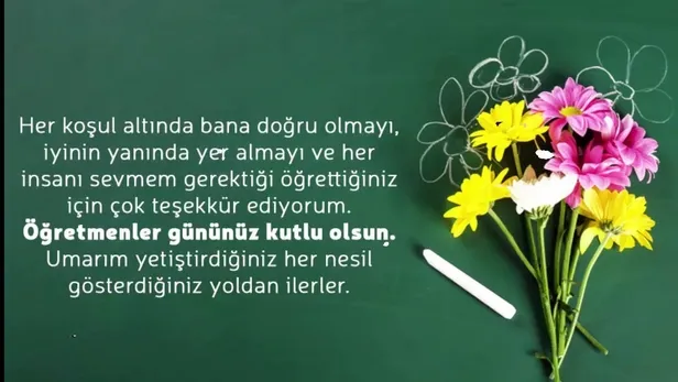 Öğretmenler Günü ne zaman? 2021 Öğretmenler Günü hangi gün kutlanacak? İşte Öğretmenler Günü için en güzel mesajlar…-2