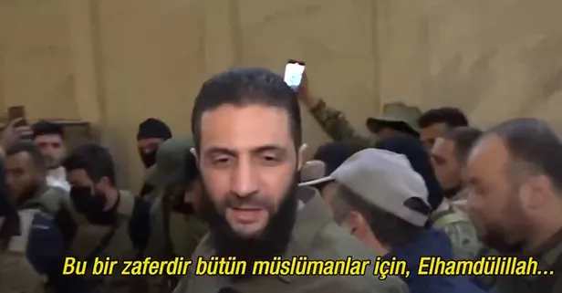 HTŞ lideri Cevlani A Haber'e konuştu: Bu bütün Müslümanlar için bir zaferdir!