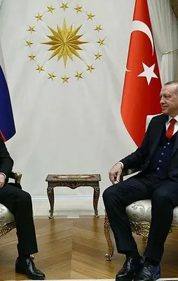 Erdoğan ve Putin görüştü
