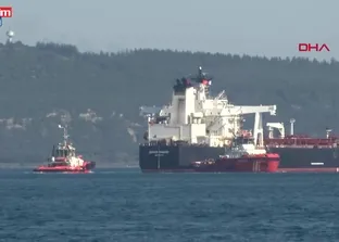 Çanakkale Boğazı’nda gemi arızası