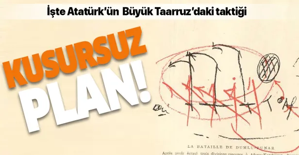 İşte Atatürk'ün Büyük Taarruz'daki kusursuz planı! Savaş taktiğini yeniden yazdı