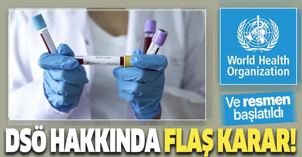 Son dakika: DSÖ'ye koronavirüs soruşturması