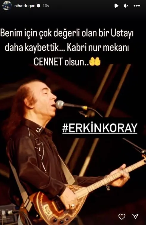 82 yaşında aramızdan ayrılan Erkin Koray’a ünlülerden duygusal veda! “O da gitti” Pınar Altuğ, Ayşegül Aldinç, Nebahat Çehre... - 23