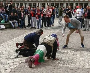 Vicdanları yaralayan görüntülere UEFA el koydu