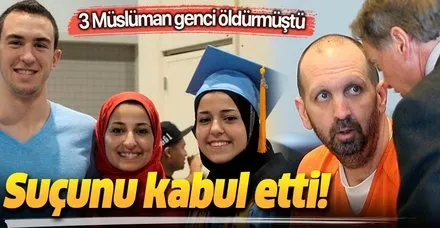 ABD'de 3 Müslümanı öldüren zanlı suçunu kabul etti