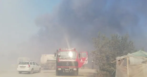 Gebze’de mesire alanındaki yangın fabrikalara sıçradı