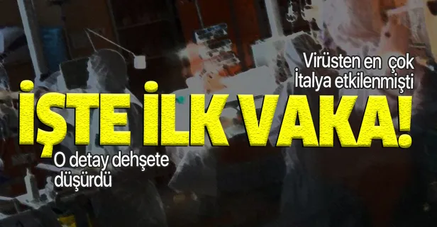 İtalya'da corona virüsünden ölen ilk hasta hakkında şoke eden detay!