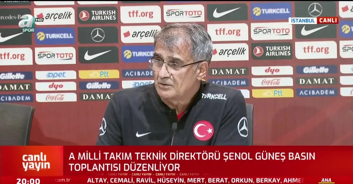 A Milli Takım Teknik Direktörü Şenol Güneş'ten Fatih Terim ve ceza yorumu!