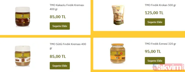 📌 Tmo'nun Diğer Ürünleri: Üzüm Pekmezi 800 Gr: 110 Tl Sütlü Fındık Kreması 400 Gr: 85 Tl Fındık Krokan 500 Gr: 125 Tl