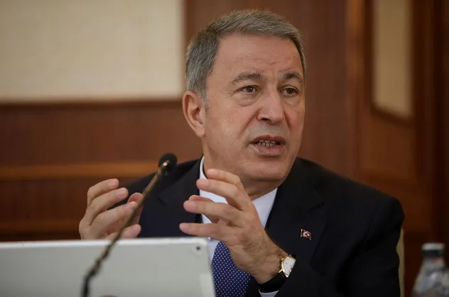 Son dakika: Milli Savunma Bakanı Hulusi Akar'dan İdlib şehitleri için başsağlığı mesajı
