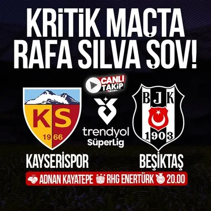 Kayserispor - Beşiktaş | CANLI