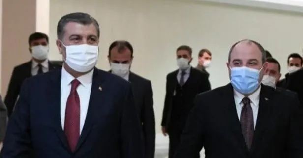 Gündem yerli aşı! Sağlık Bakanı Fahrettin Koca, Mustafa Varank ile bir araya geldi