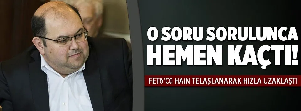Rumi Forum’un başkanı anında kaçtı