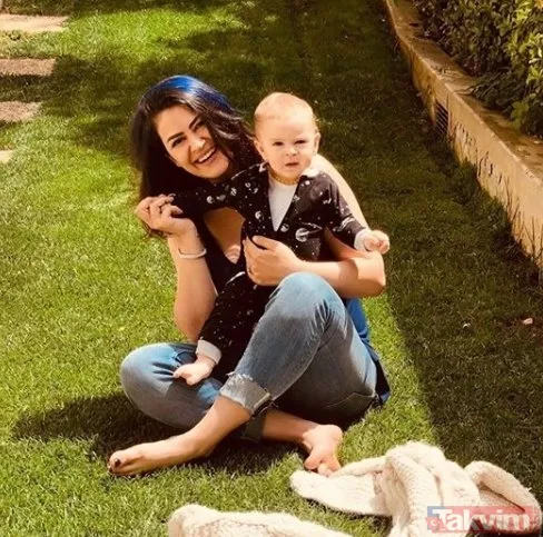 Reha Muhtar ile Deniz Uğur'un ikizleri Poyraz ve Mina büyüdü babalarının kopyaları oldu! İkizlerin son halleri... - 32