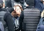 Polisi ısıran HDP'li yine başrolde