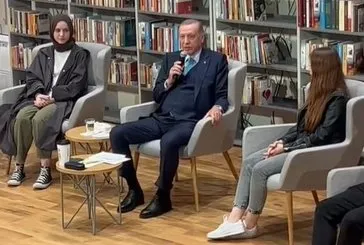 Başkan Erdoğan gençlere şiir okudu!