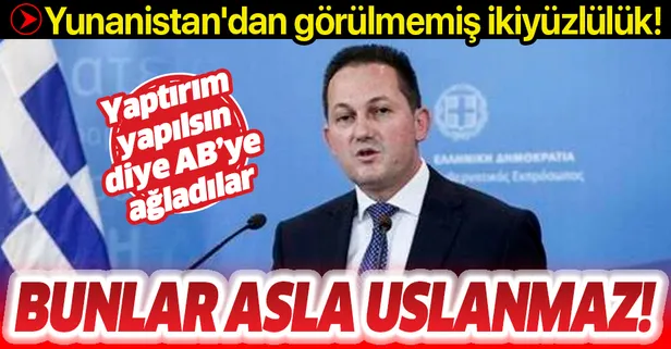 Yunanistan'dan görülmemiş ikiyüzlülük! Türkiye ile görüşmeyi kabul etmelerine karşın AB'ye yaptırım çağrısı yaptılar