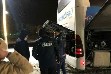 Otobüs bozuldu yolcular 3 saat mahsur kaldı