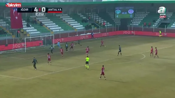 GOL | Iğdır FK 5 - 0 Antalyaspor (Özder Özcan)