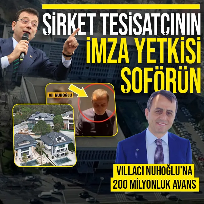 İBBdeki hortum çarkında yeni detay! Başrolde Ali Nuhoğlu var! Paravan şirket tesisatçının üzerine! İmza yetkisi ise şoföre