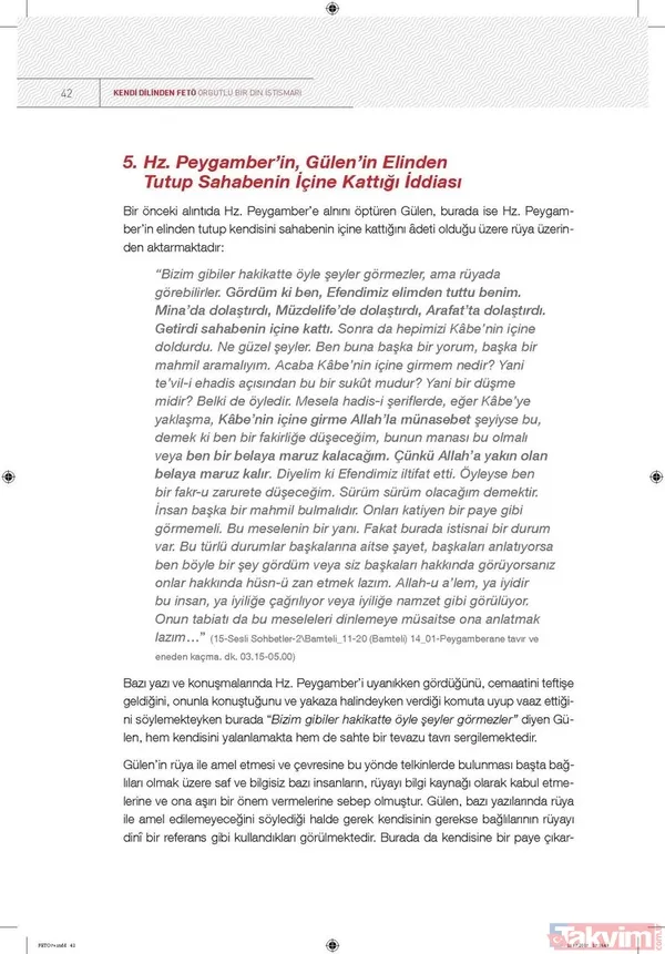 Mehmet Görmez Diyanet'in FETÖ raporunu açıkladı - 40