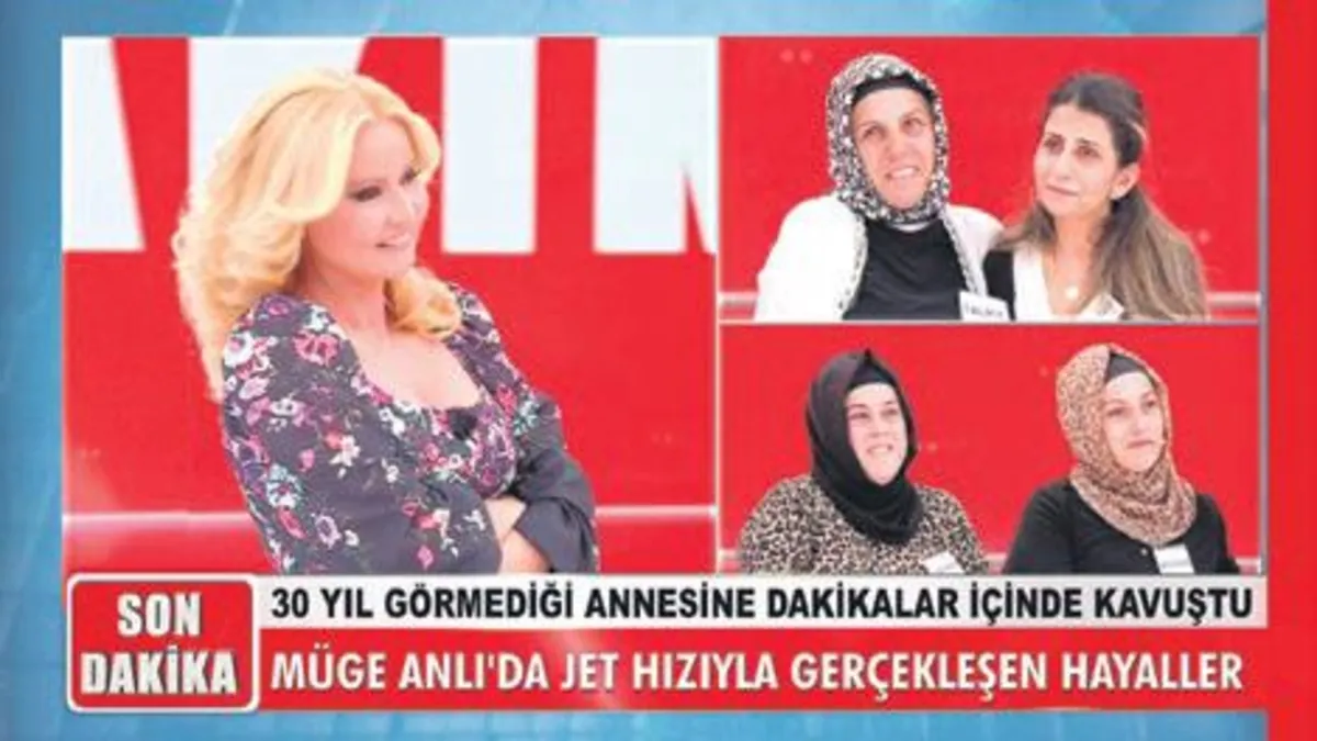 Müge Anlı'da büyük kavuşma: 31 yıldır görmediği annesine dakikalarca sarıldı