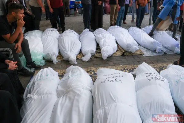 Dikkat!+18 | ABD'den soykırıma kalkan el! İşte işgalci İsrail'in Gazze'de uyguladığı katliamdan vahşet kareleri - 20