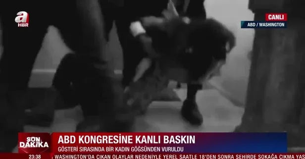 Son dakika: Washington'da kaos büyüyor! ABD Kongresine kanlı baskın: Ölü sayısı yükseliyor