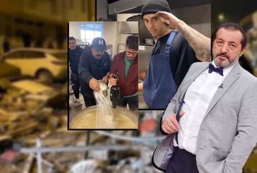 Mehmet Yalçınkaya MasterChef ekibiyle deprem bölgesinde! Emir Elidemir, Fatma Nur Uçar, Tolga Şener, Görkem Ünal ve Barış Demir de orada