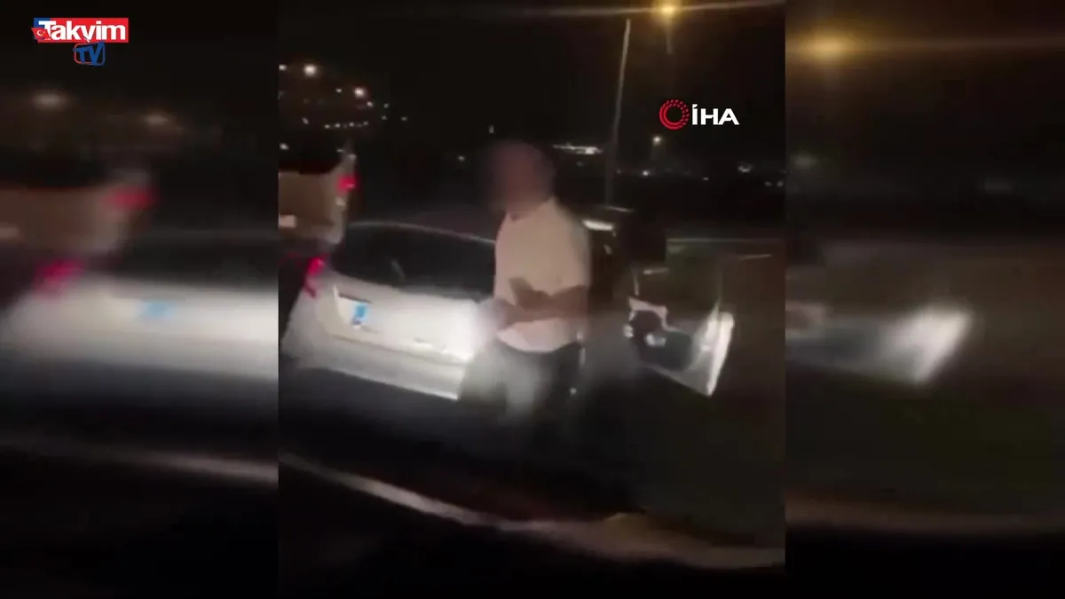Ankara'da trafiği karıştıran baltalı magandalar tutuklandı!