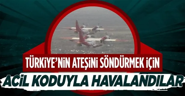 SON DAKİKA: Türkiye’de orman yangınları! Ukrayna’dan iki yangın söndürme uçağı ’acil’ koduyla havalandı