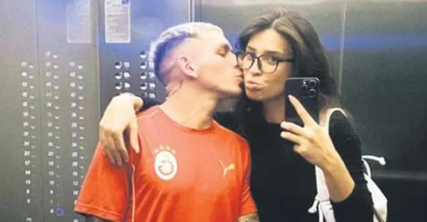 Bir dargın bir barışık Lucas Torreira ve Devrim Özkan çiftinden yeni paylaşım!