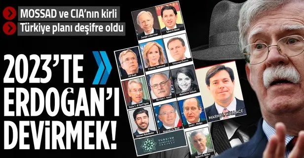 MOSSAD ve CIA’nın derin Türkiye planı deşifre oldu: 2023 projesi Erdoğan’ı devirmek!