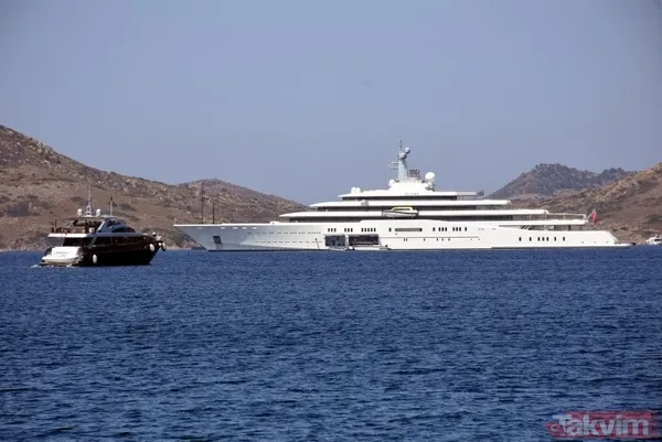 Yaklaşan yanıyor! Abramoviç'in mega yatına yaklaşanlar sirenle uyarıldı: Uzaklaş - 24