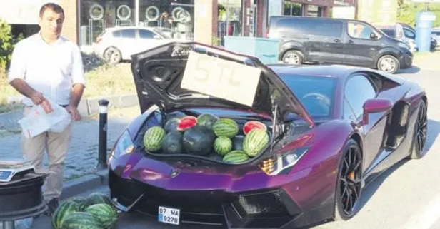 1228 liralık karpuz!