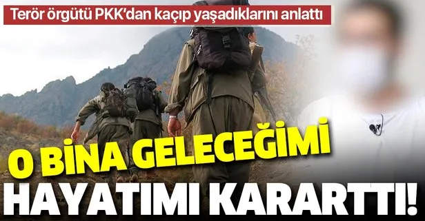 Son dakika: Terör örgütü PKK’dan kaçıp teslim olan kişi yaşadıklarını anlattı: Şimdiki aklım olsa önünden geçmezdim