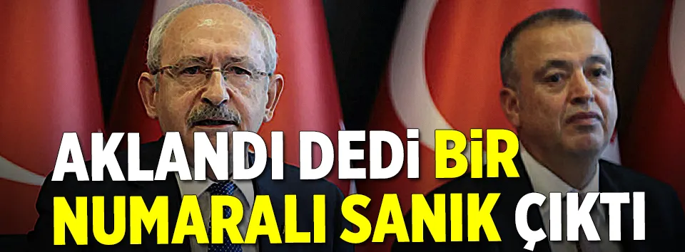 ‘Aklandı’ dedi bir numaralı sanık çıktı