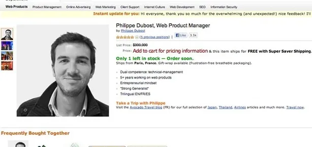 İş bulabilmek için bunu yaptı