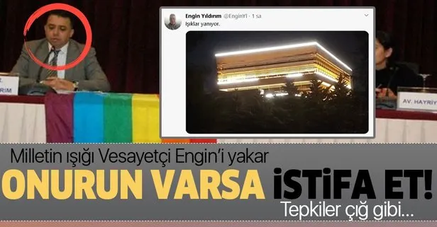 “Onurun varsa istifa et!”