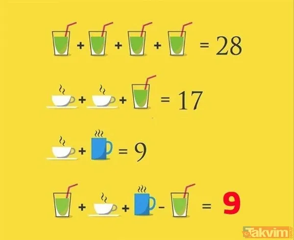 Bu testi çözmek o kadar kolay değil benim diyen zor çözer! Sadece dahiler 30 saniyede çözüyor - 33