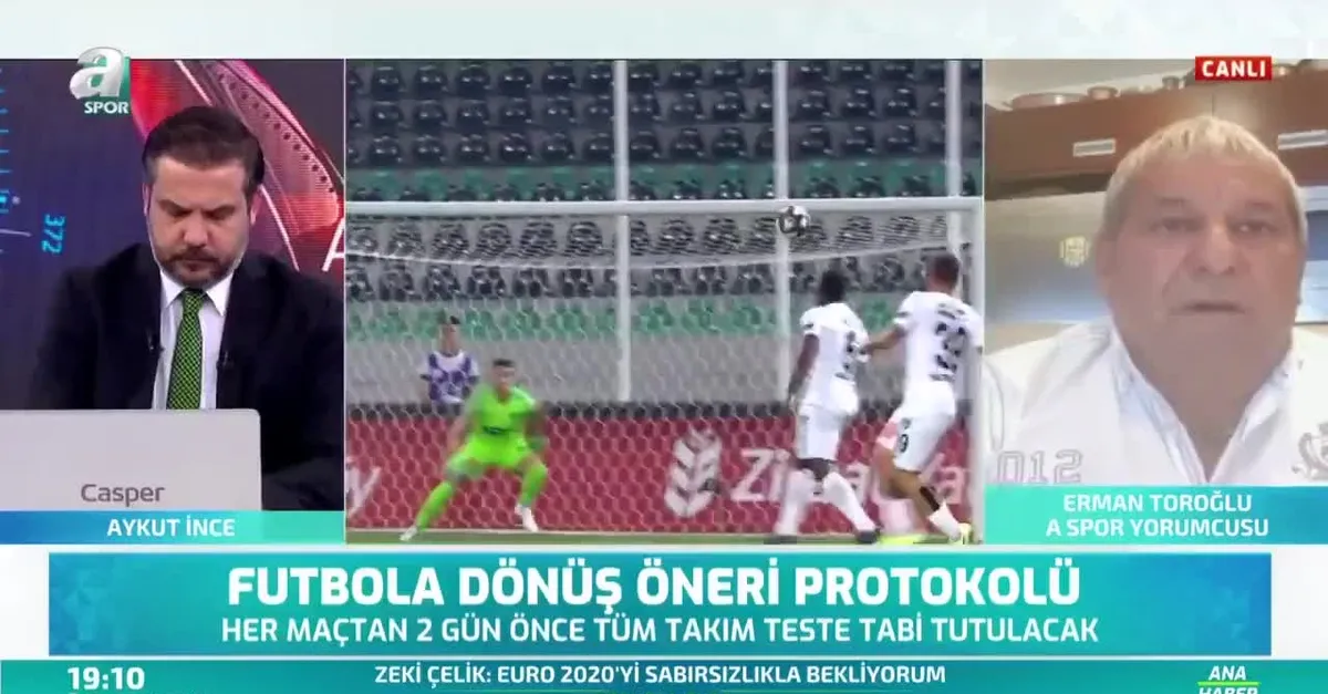 Erman Toroğlu: "Ligler başlayana kadar para almasınlar"